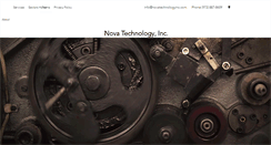 Desktop Screenshot of novatechnologyinc.com